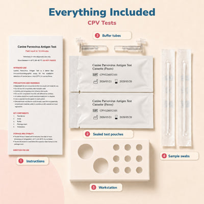 Canine Parvovirus (CPV) Ag Rapid Tests