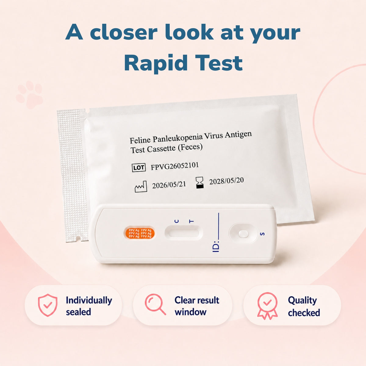 Feline Panleukopenia (FPV) Ag Rapid Tests